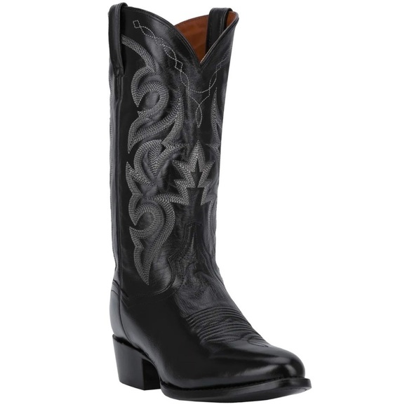 DAN POST Mens Milwaukee Leather Boot Black